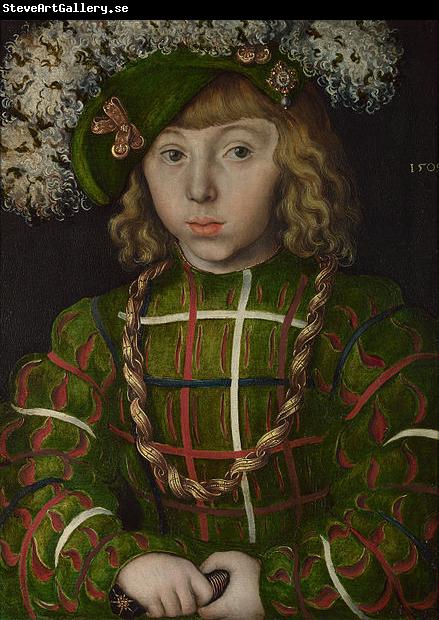 Lucas  Cranach Portrait of Johann Friedrich the Magnanimous